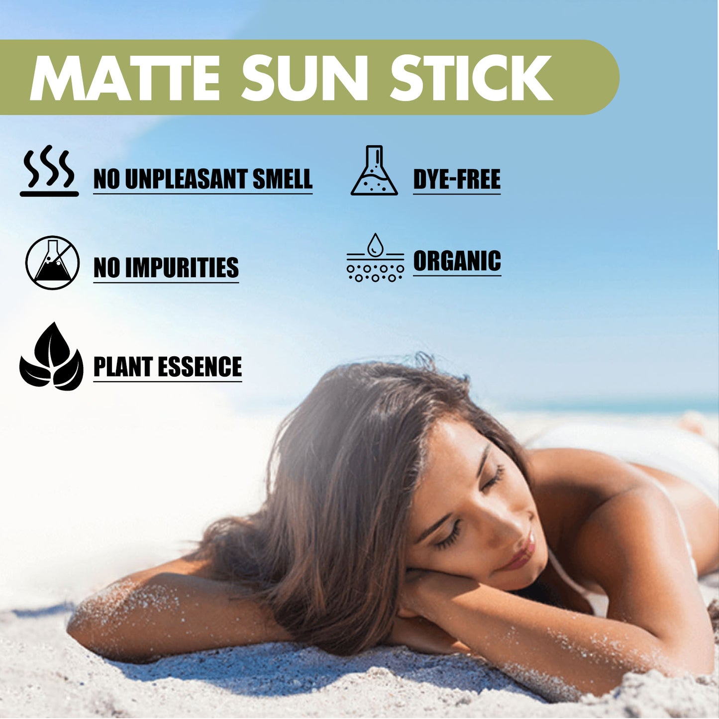 Jaysui Matte Protective Stick Protects UV Rays