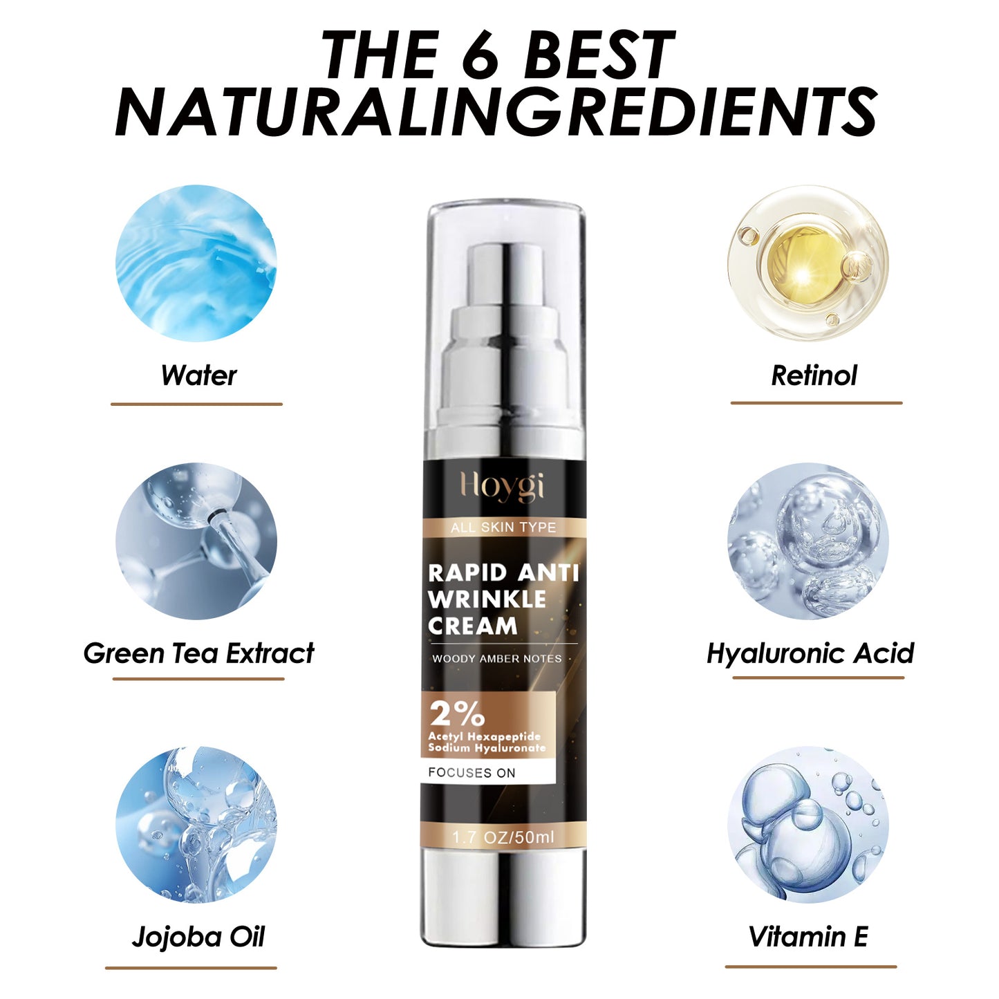 Anti-Aging Face Cream Lightens Fine Lines, Moisturizes, Brightens, Firms & Firms Anti-Wrinkle Cream