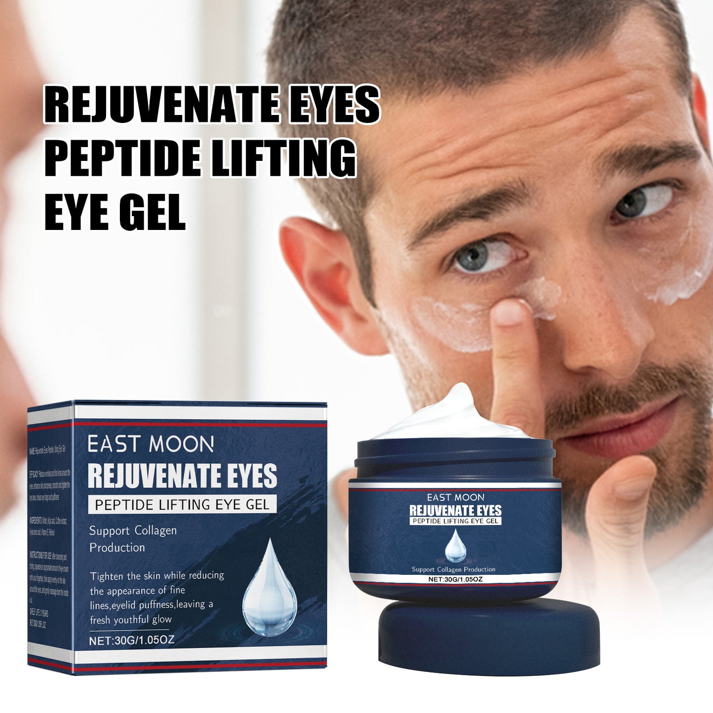 East Moon Anti-Aging Firming Eye Cream Moisturizing Locking Repair Dullness Anti-Aging Eye Treatment Cream