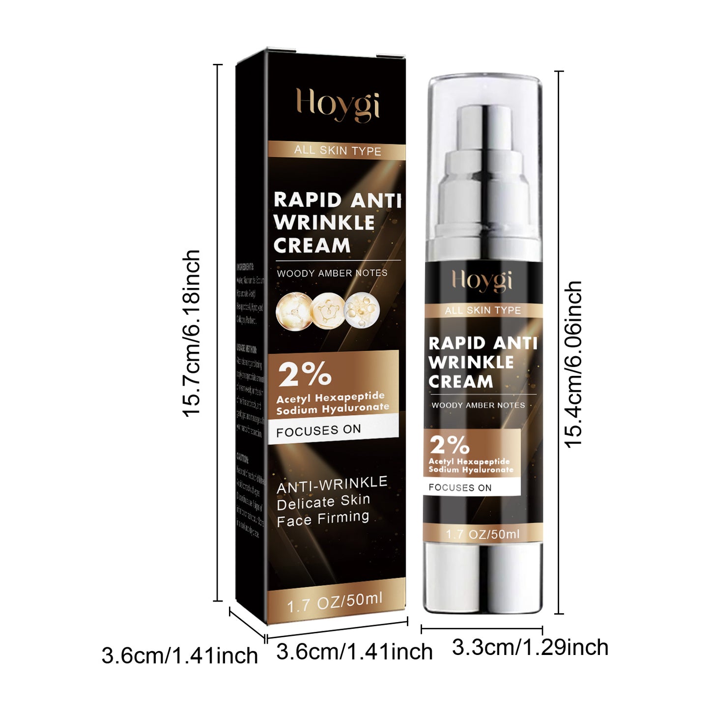Anti-Aging Face Cream Lightens Fine Lines, Moisturizes, Brightens, Firms & Firms Anti-Wrinkle Cream