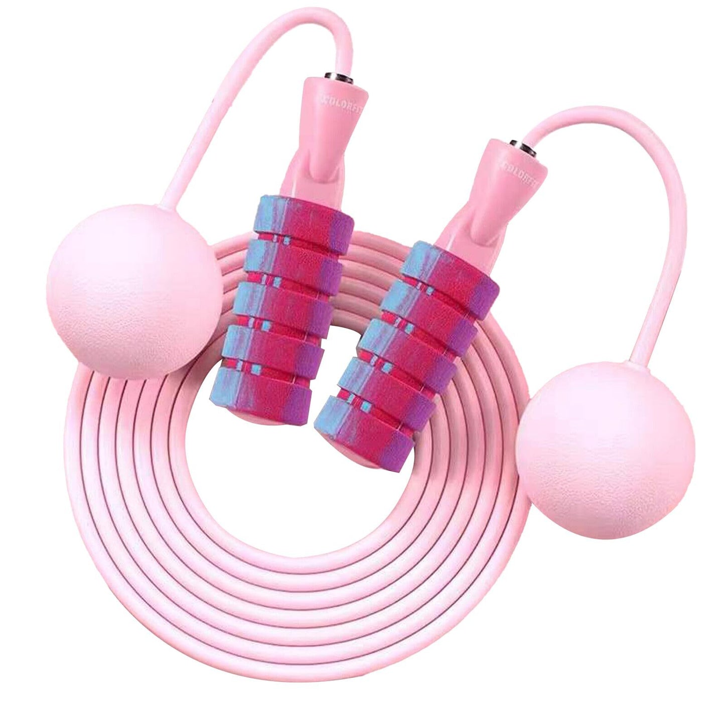 Adjustable Weighted Cordless Jumping Rope For Kids Men Women