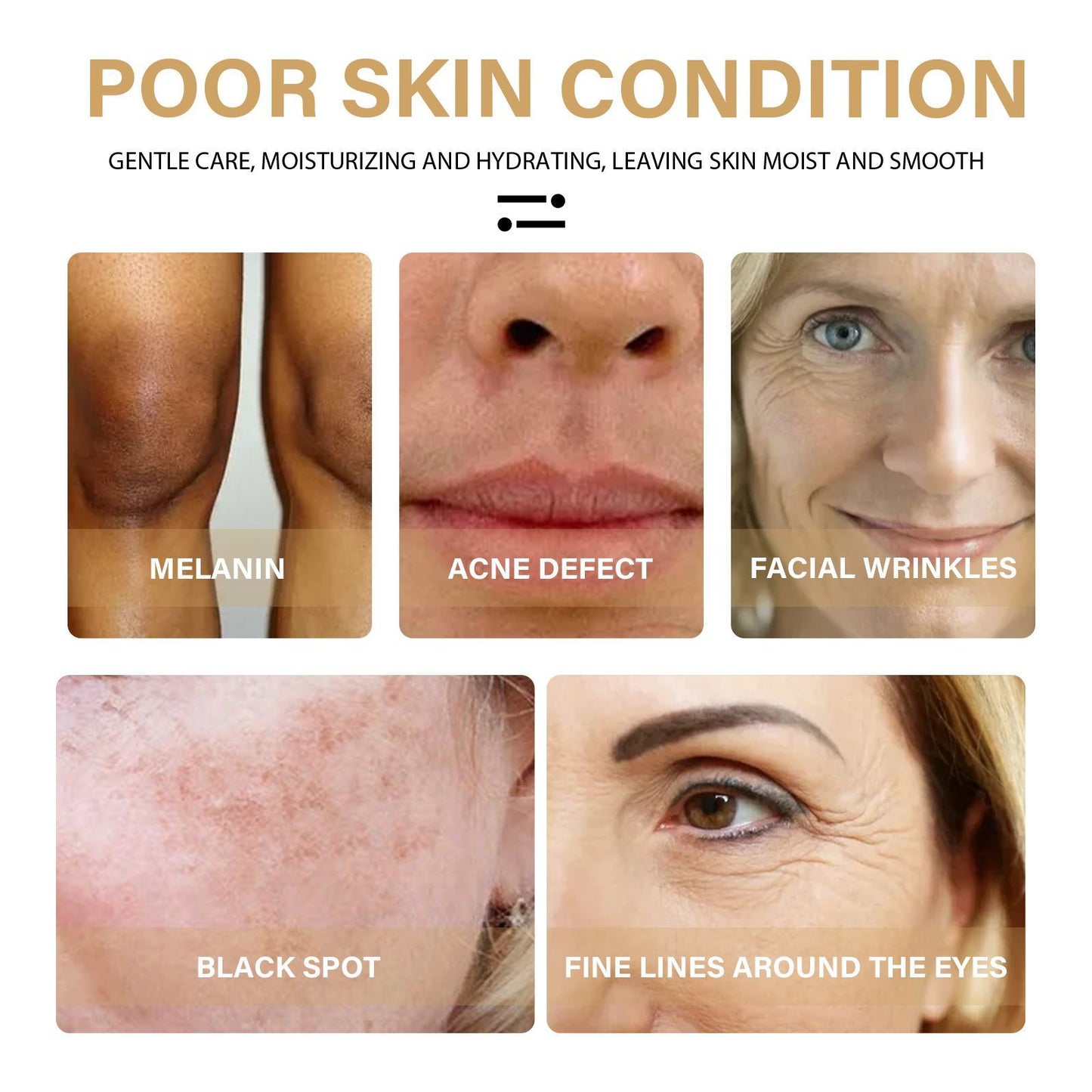 Turmeric Dark Spot Correcting Serum Face Care Spot Moisturizing Nourishing Repairing Complexion Serum