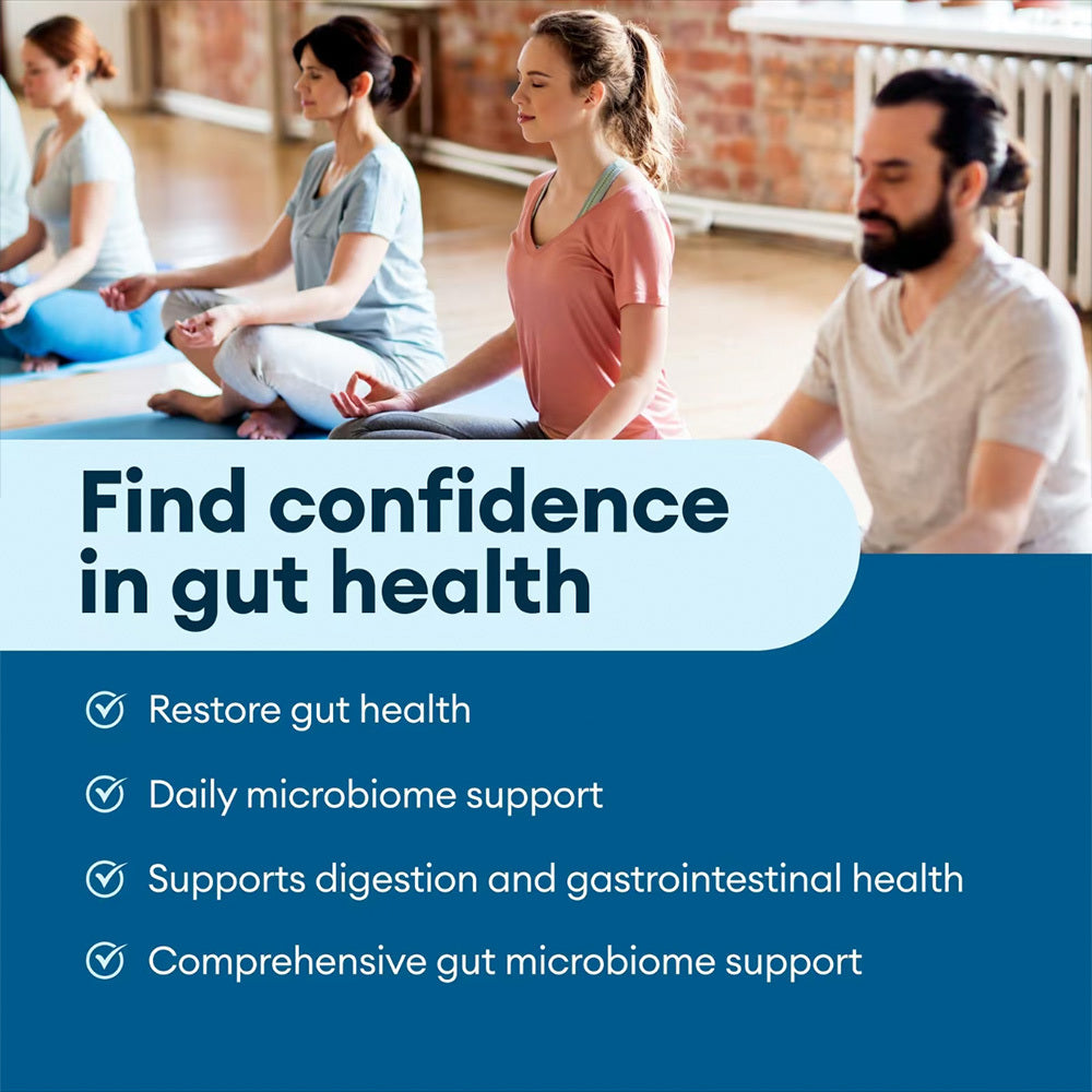 Probiotics 60 Billion CFU 10 Strains Organic Prebiotics - Immune, Digestive Gut Health - Supports Occasional Constipation, Diarrhea, Gas & Bloating - For Women & Men - 30ct