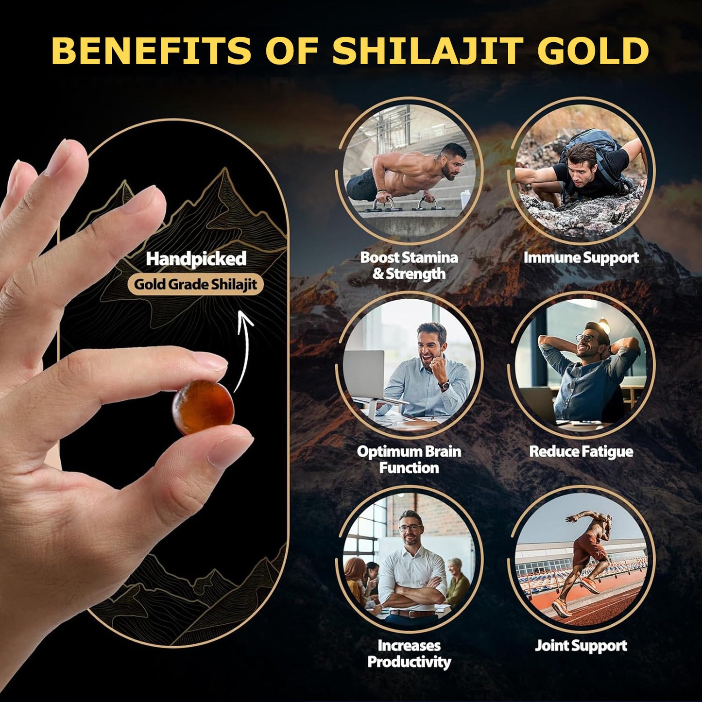 Shilajit Gummies Himalayan Shilajit Supplements