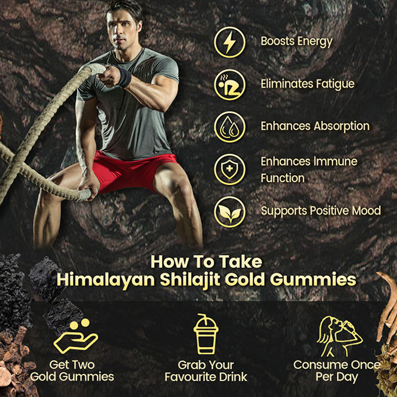 Shilajit Gummies Himalayan Shilajit Supplements