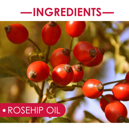 Rosehip Facial Oil For Facial And Body Hydration, Nourishing Skin Care, Smooth Hair Care, And Massage Oil