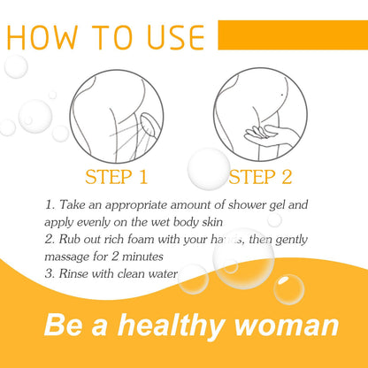 Women's Shower Gel Body Cleansing Skin Refreshing Oil Control Moisturizing Long Lasting Fragrance Shower Gel