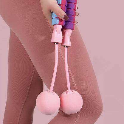 Adjustable Weighted Cordless Jumping Rope For Kids Men Women